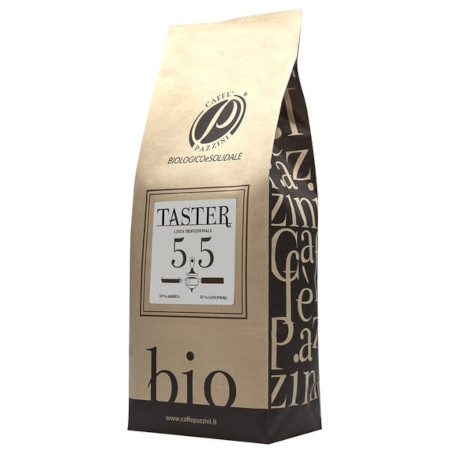 KAWA TASTER 5.5 ziarnista 1kg BIO Caffe Pazzini