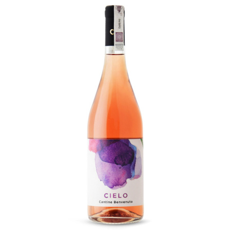 WINO CIELO IGP 2018 BIO CALABRESE 100% RÓŻOWE WYTRAWNE CANTINE BENVENUTO