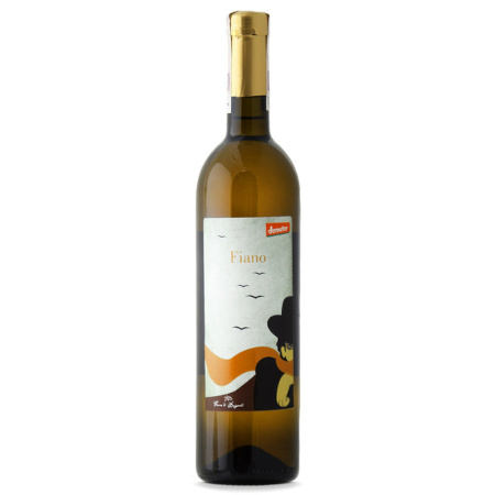 WINO FIANO IGP 2018 BIO DEMETER FALANGHINA 100% BIAŁE WYTRAWNE TERRA DI BRIGANTI