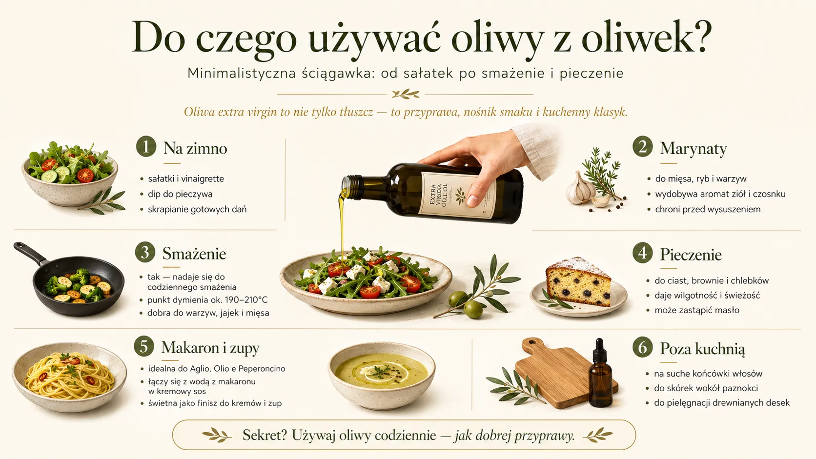 Do czego używać oliwy z oliwek?
