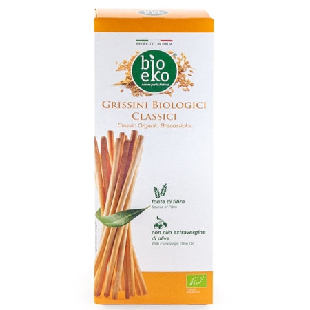 GRISSINI CLASSICI włoskie paluchy chlebowe Bioeko 125g BIO