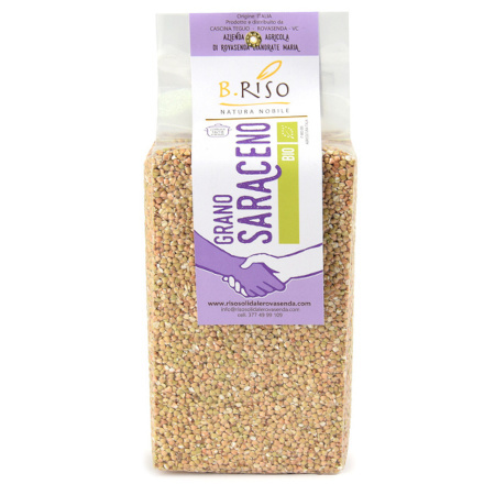 Kasza gryczana niepalona BIO 500g B.Riso