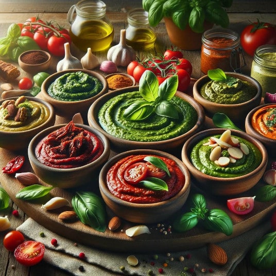 Jakie pesto jest najlepsze? Poznaj wszystkie smaki i zastosowania pesto