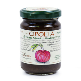 Konfitura z cebuli z octem balsamicznym 15% VELLUTATE CIPOLLA BIO 165G