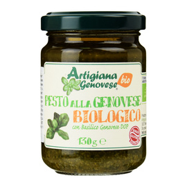 Pesto z bazylii BIO D.O.P. 130 g Artigiana Genovese
